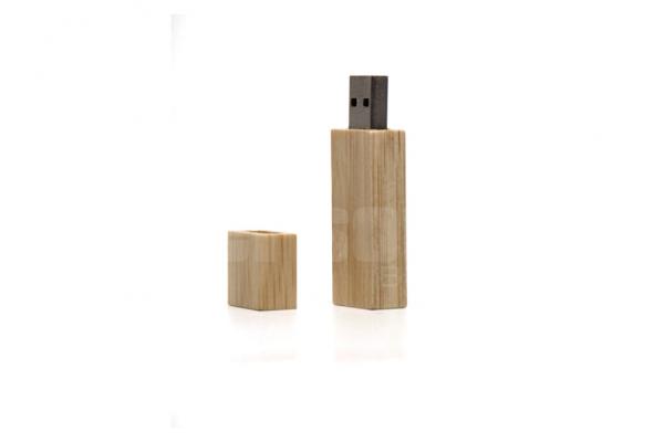 Pen drive Bambu - Brinde Personalizado Recife