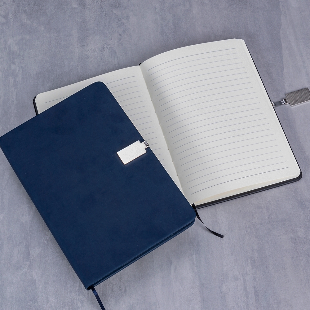 Bloco de Anotações tipo Moleskine Detalhes