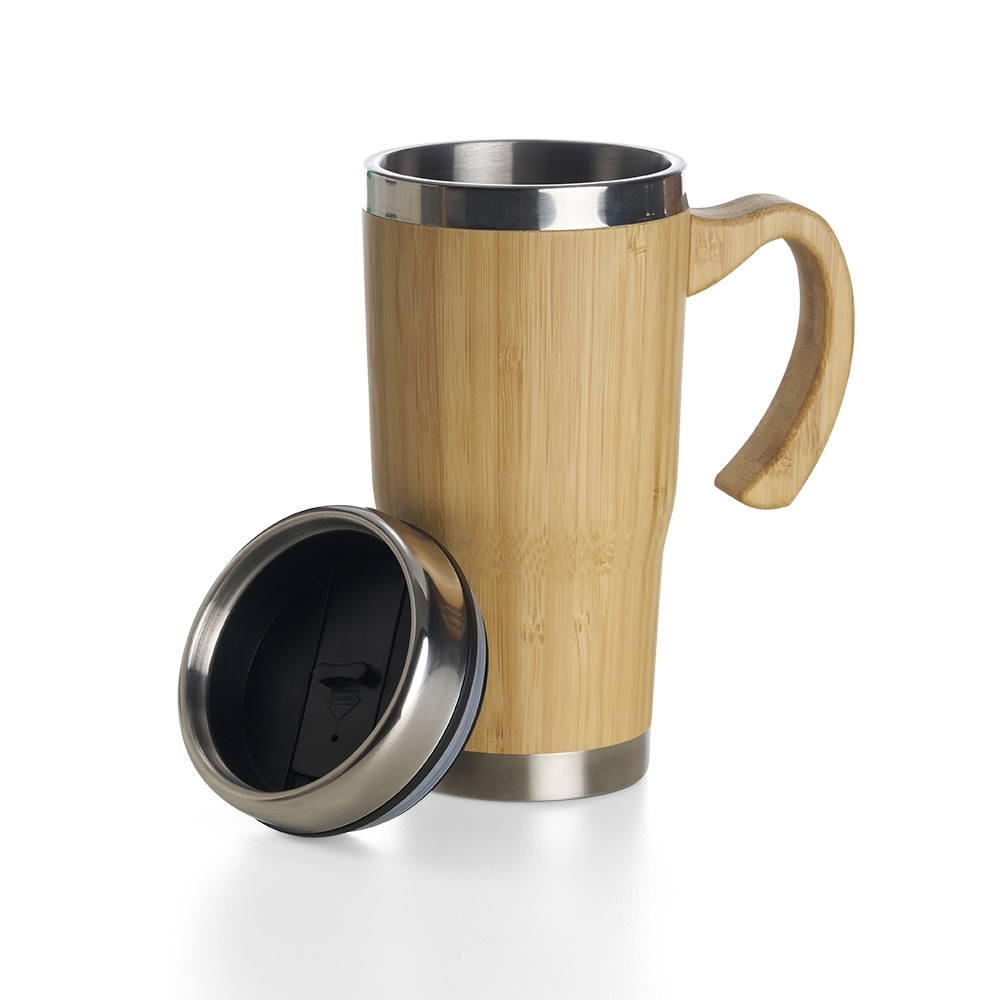 Caneca Bambu 500 ml Brinde