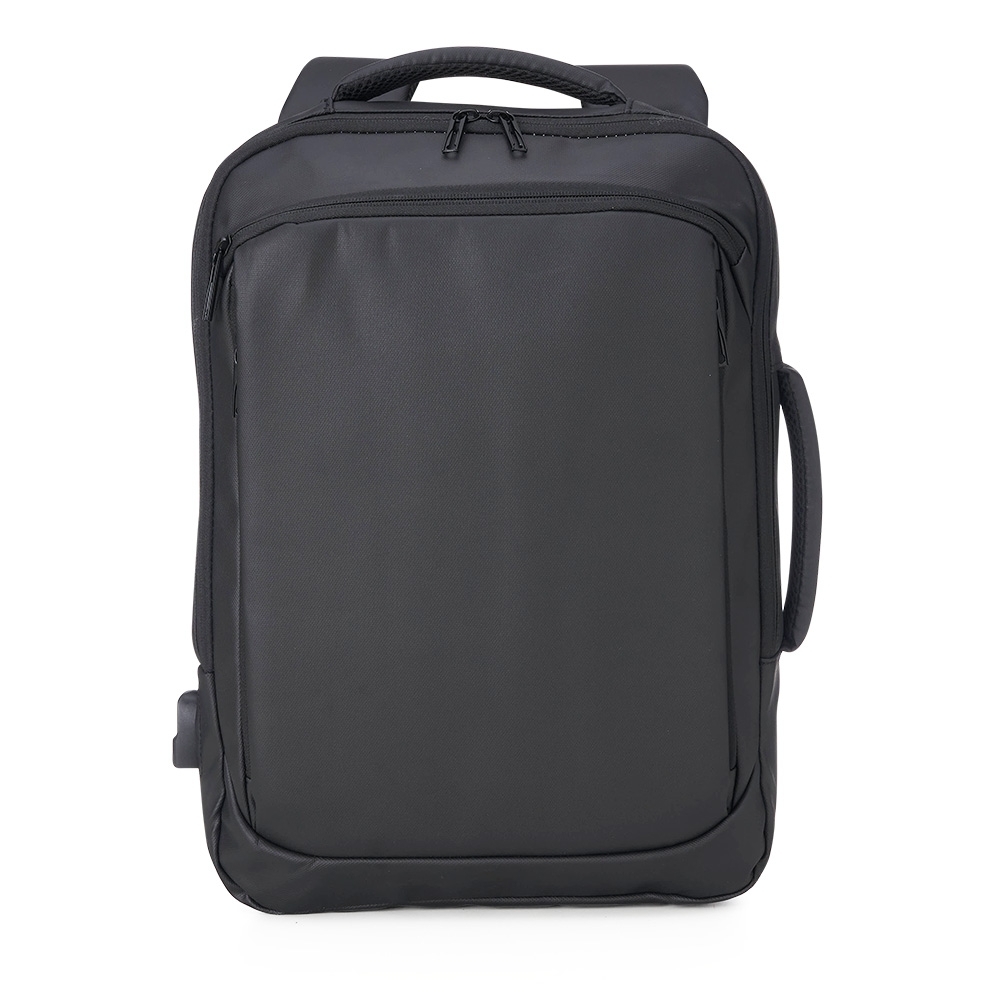 Mochila Couro Sintético USB 17 Litros - Brinde Personalizado Recife