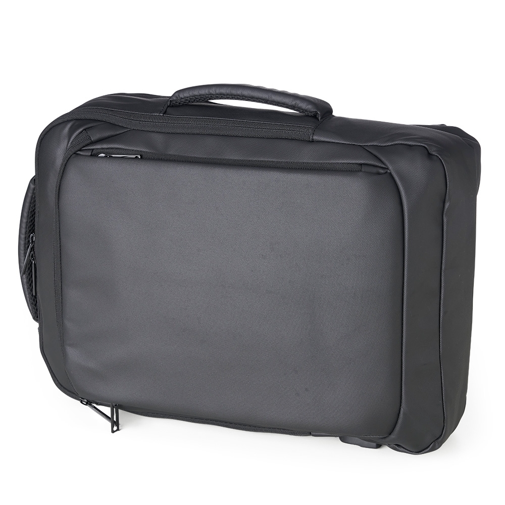 Mochila Couro Sintético USB 17 Litros Detalhes