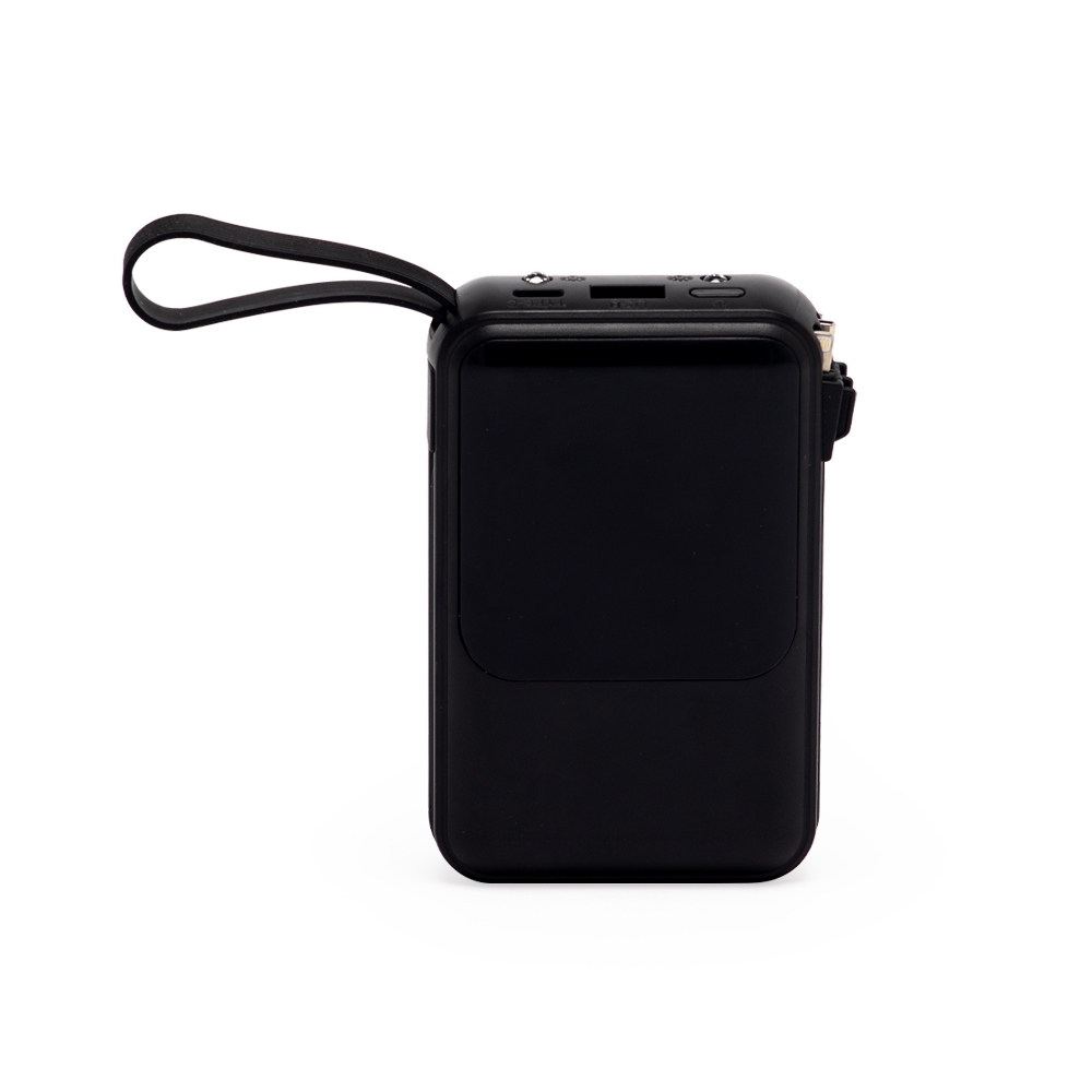 Power Bank 10.000mAh com Lanterna e Multissaídas Detalhes