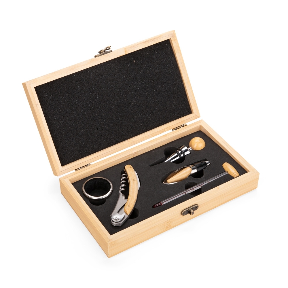 Kit Vinho 5 Peças - Brinde Personalizado Recife