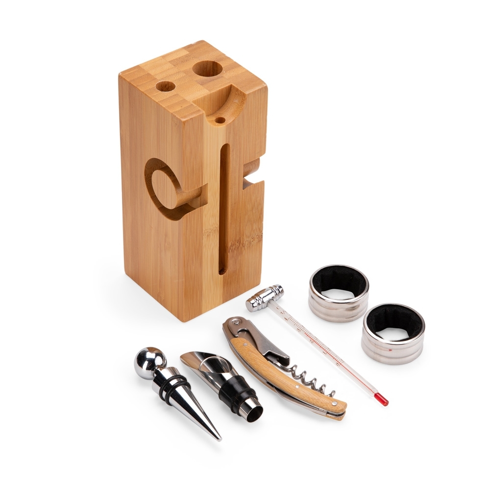 Kit Vinho 6 Peças Detalhes